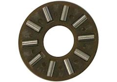 Axial cage with rollers for pedal