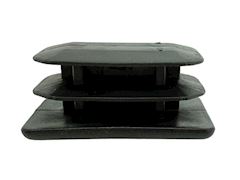 Exhaust support cap voor KZ plastic