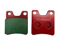 Remblokken achter carbon AP-race 08 rood set 2-st