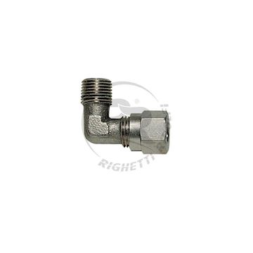 RR connection nipple brake hose L-shape 1/8-6/4mm
