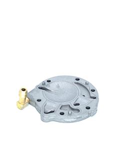 Tussenplaat met puls aansluiting HW-31A aluminium Tillotson