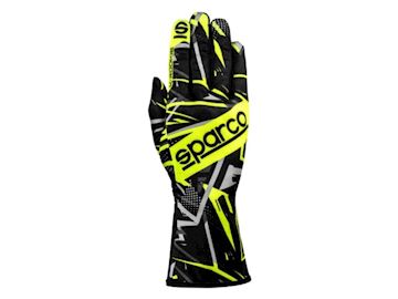 Kart handschoenen Sparco K-Rookie zwart/geel