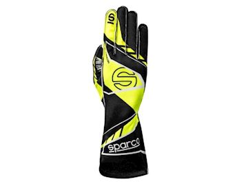 Kart handschoenen Sparco K-Arrow zwart/geel