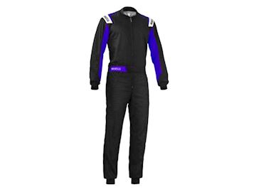 Raceoverall Sparco Rookie zwart/blauw