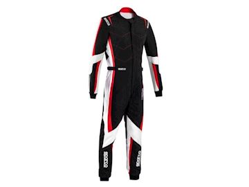 Sparco raceoverall K48 Kerb Advanced zwart/rood