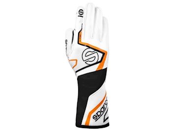Sparco handschoenen K-Tide+ wit/fluo oranje