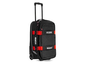 Sparco travel trolley black/red