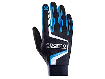 Sparco handschoenen Hypergrip+ zwart/blauw