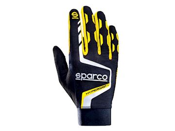 Sparco handschoenen Hypergrip+ zwart/geel