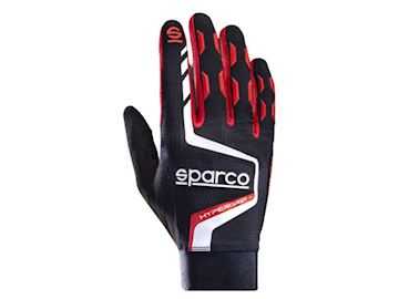Sparco handschoenen Hypergrip+ zwart/rood