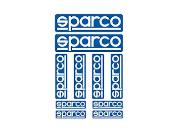 Sparco sticker set 10 pieces