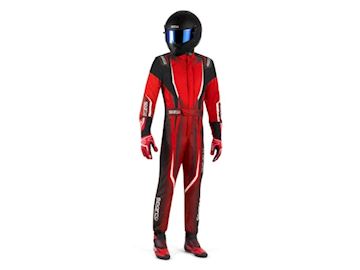 Sparco raceoverall K46 Prime K zwart/rood