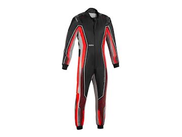 Sparco raceoverall K50 Superleggera-K zwart/rood