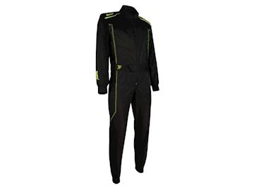 Speed Daytona 2.0 kartoverall zwart/neongeel