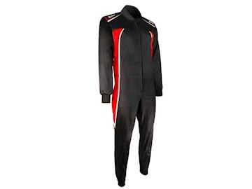 Speed Detroit 2.0 hobbyoverall zwart/wit/rood