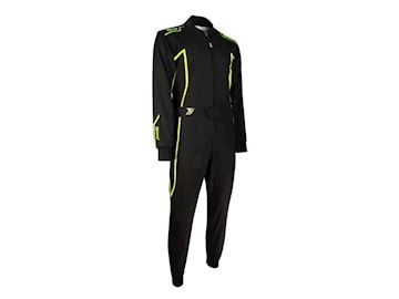 Speed overall Imola RS2 zwart/neongeel