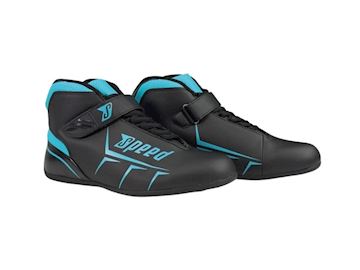 Speed Rome 2.0 kartschoenen zwart/lichtblauw